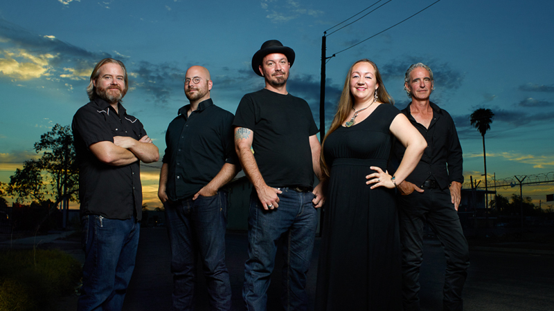 The Sugar Thieves band at the DBG